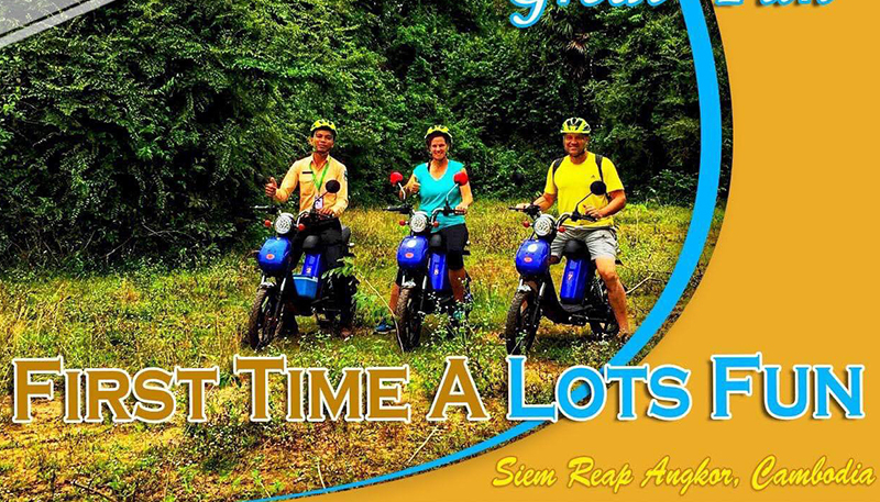 Discover Angkor Wat At Sunrise E-bike Tour